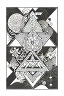 four elements tattoo design idea