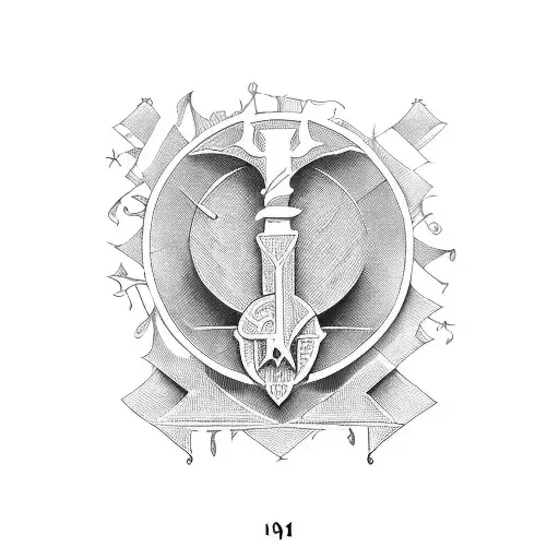 Romans 19:12 tattoo design idea