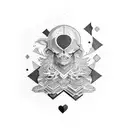 self love tattoo design idea