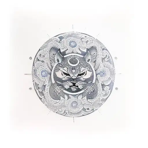 wabi sabi tattoo design idea