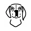 cisco systems and beagle dog tattoo design idea