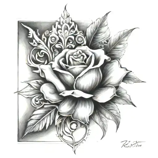 a gift from god tattoo design idea