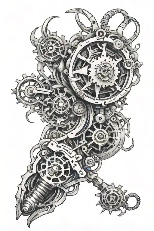 not complicated tattoo design idea