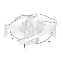 binding rune tattoo design idea