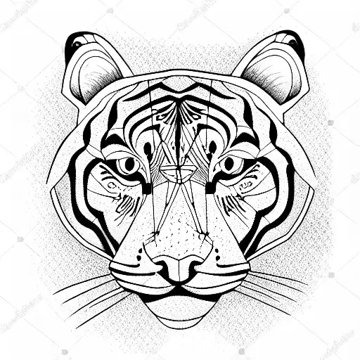 12 Best Geometric Tiger Tattoo Designs and Ideas  PetPress