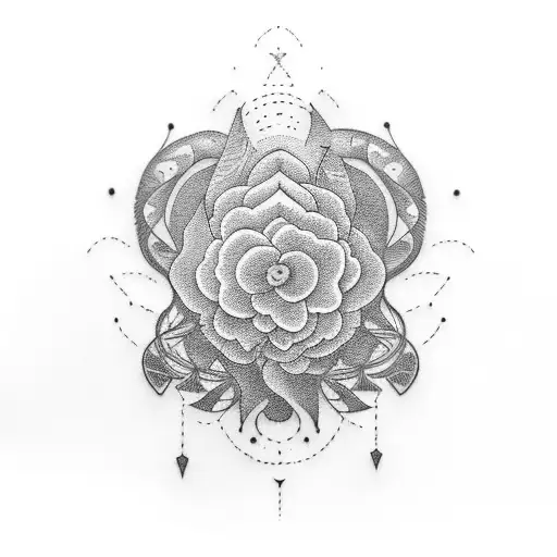 Amor Fati with Thread of Life tattoo design idea
