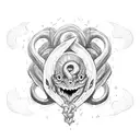 meliodas ouroboros tattoo design idea