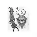 Percy Jackson, Inheritance Cycle, Swords tattoo design idea