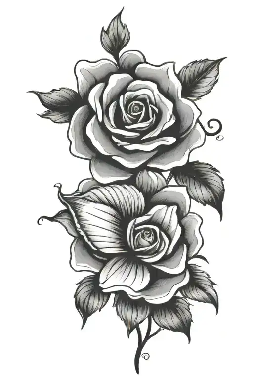 choose love over fear tattoo design idea