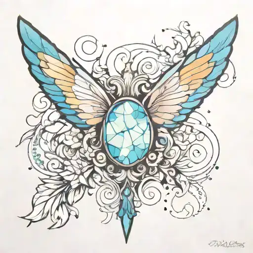 opal mima tattoo design idea