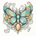 opal mima tattoo design idea