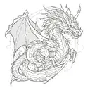 Celestial Dragon Physiology Aurelion Sol is a Celestial, an entity coming directly from the Celestial Realm tattoo design idea