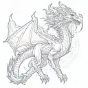 Celestial Dragon Physiology Aurelion Sol is a Celestial, an entity coming directly from the Celestial Realm tattoo design idea