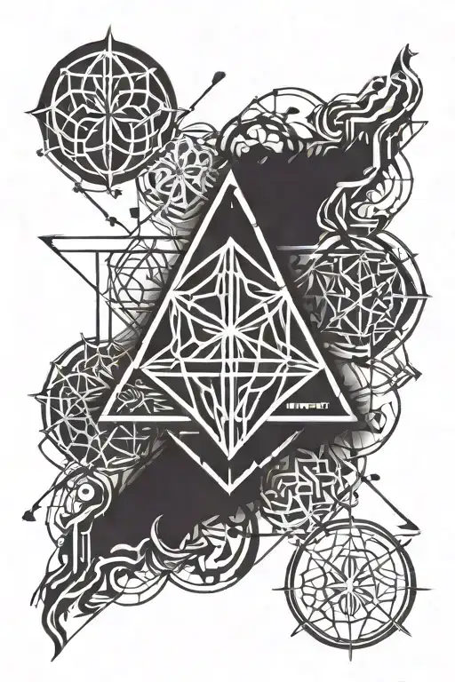 linkin park logo with Bring Me The Horizon logo incorporated tattoo design idea