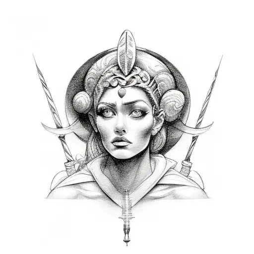 hades athena artemis hestia demeter tattoo design idea