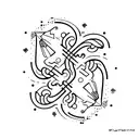 3 siblings tattoo design idea