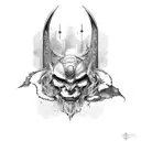 Invictus  tattoo design idea