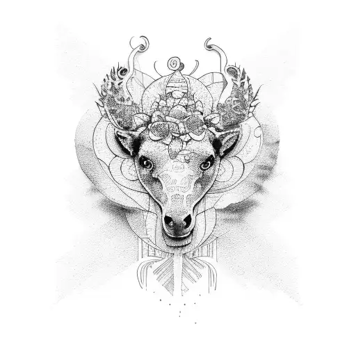 oasis tattoo design idea