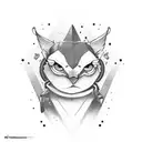Peaceful  tattoo design idea