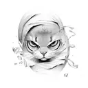 Peaceful  tattoo design idea