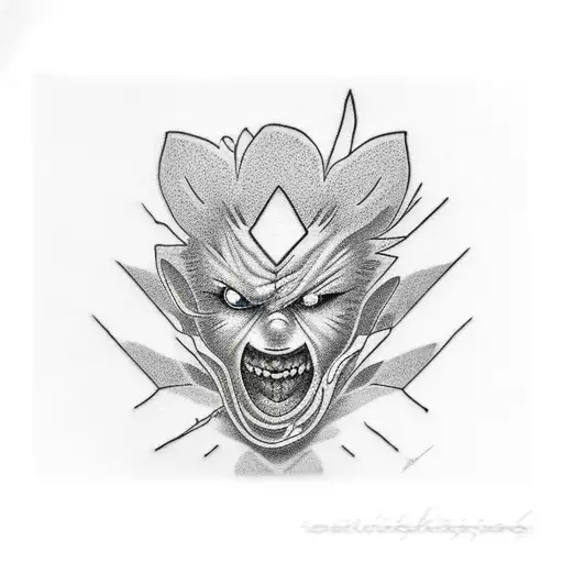 Deku tattoo design idea