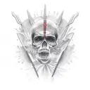 depression alone tattoo design idea