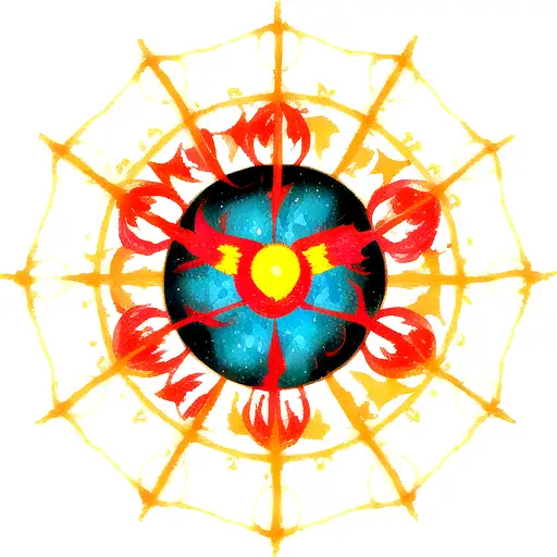 calcifer tattoo design idea