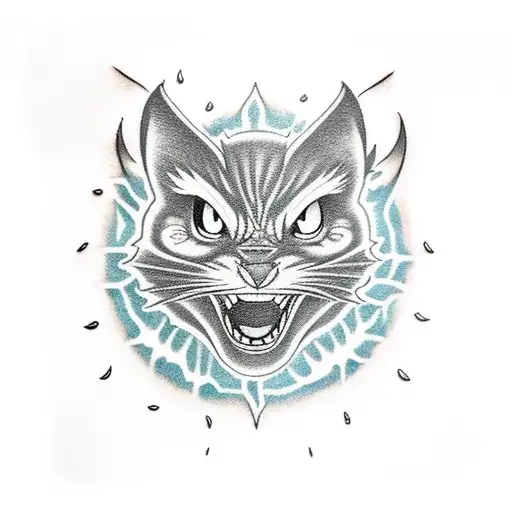 calcifer ghibli  tattoo design idea