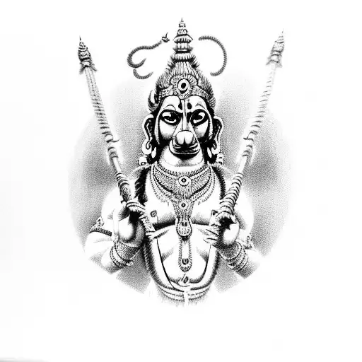 Pin by Aashik Jain on SR costumes | Mens shoulder tattoo, Hanuman tattoo,  Shiva tattoo design