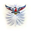 Turkey flag tattoo design idea