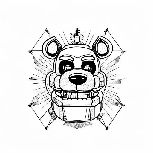 Five Nights at Freddy's  tattoo design idea