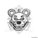 Five Nights at Freddy's  tattoo design idea