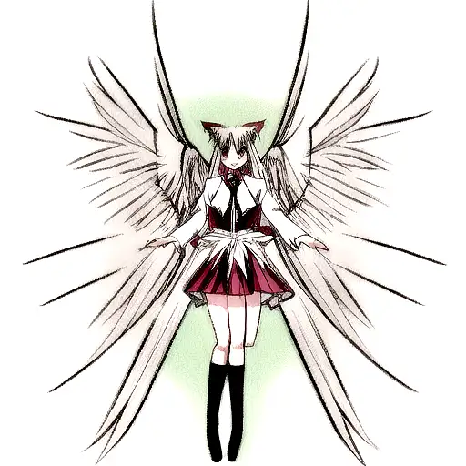 lucifer angel  tattoo design idea
