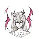 lucifer tattoo design idea