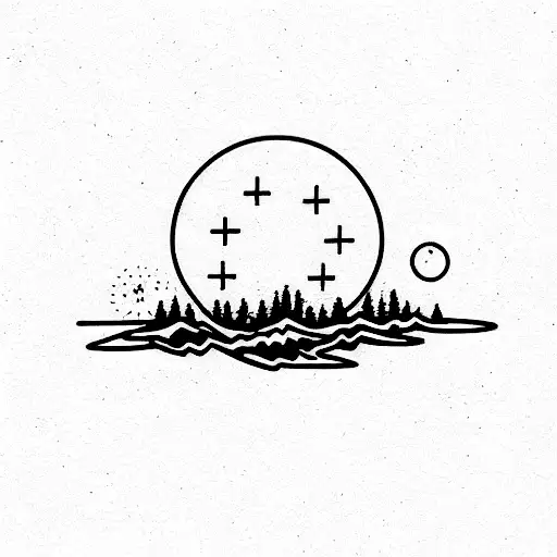 Stranger Things tattoo design idea