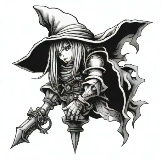 vivi ornitier final fantasy 9 tattoo design idea