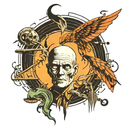 stranger in a strange land heinlein  symbolizing tattoo design idea