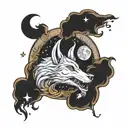 the moon is a harsh mistress  tattoo design idea