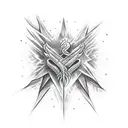 the elder wand tattoo design idea