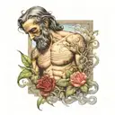For the wages of sin is death, but the free gift of God is eternal life in Christ Jesus our Lord. tattoo design idea