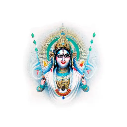 Maa Kali tattoo design idea