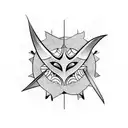 comet tattoo design idea