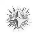 comet tattoo design idea