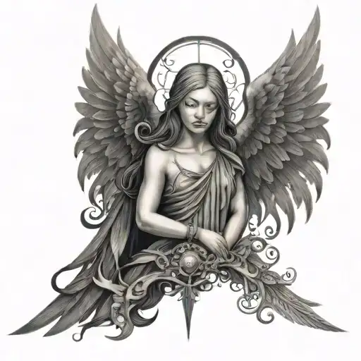 seraphim tattoo design idea