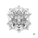 line work  tattoo design idea