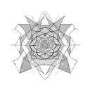 line work  tattoo design idea