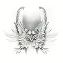 michael angel tattoo design idea