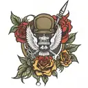 army tattoo design idea