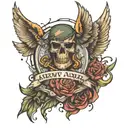 army tattoo design idea