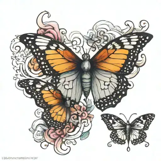 medusa, semicolon, butterfly, joker tattoo design tattoo design idea